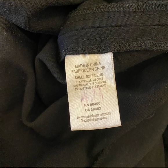 Theory Erimenthia Three-Quarter Black Sleeve Fixture Ponte Shirt Minidress Small - Picture 10 of 11